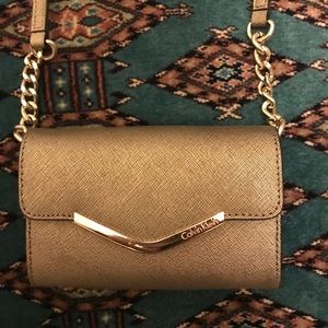Bronze Calvin Klein Mini Crossbody
